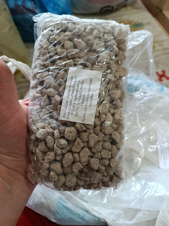 Saksı için iki renk pomza taşı - Görsel 4