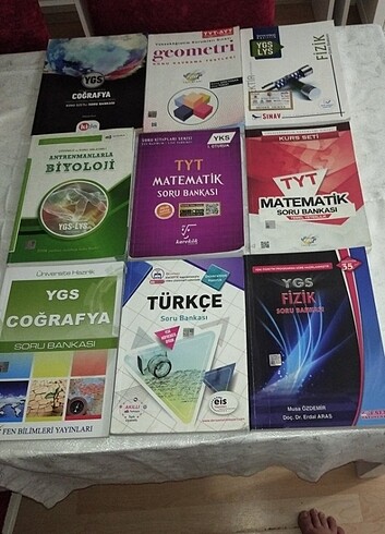  Beden Üniversite Sınav Hazırlık Kitap Seti.