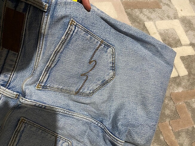 s Beden mavi Renk Dar paça jean