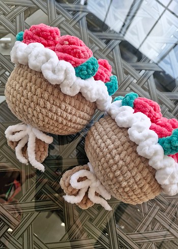 El Yapımı Bohem Çiçek Buketi - Görsel 3