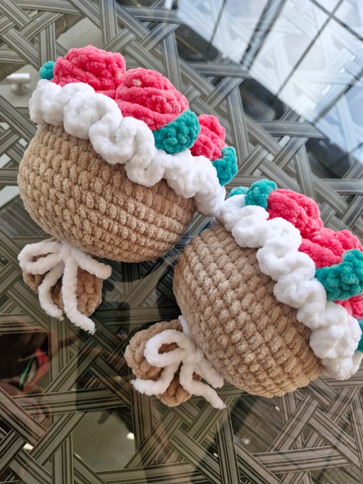 El Yapımı Bohem Çiçek Buketi - Görsel 3