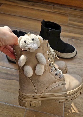 Bej Süet Kadın Yüksek Topuklu Bot - Görsel 2