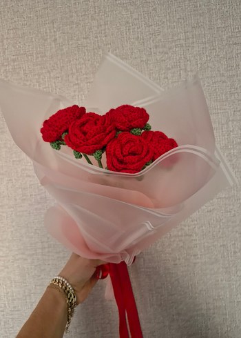 Örgü gül - Görsel 3