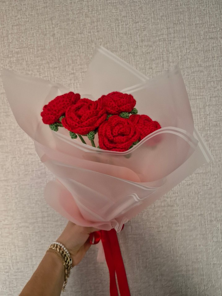 Örgü gül - Görsel 3