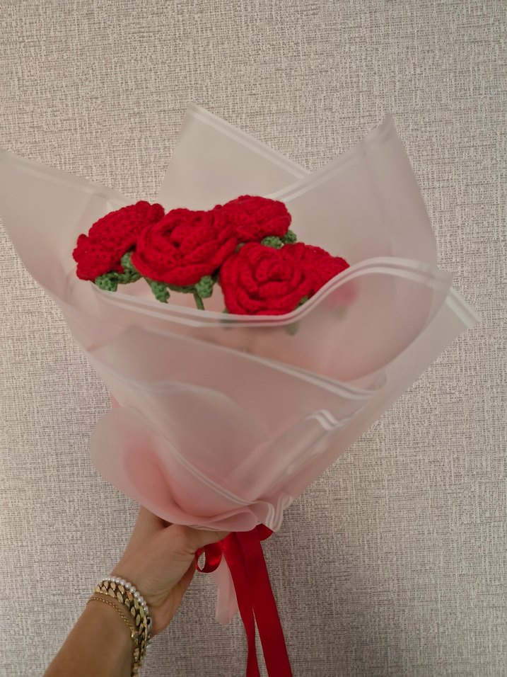 Örgü gül - Görsel 2