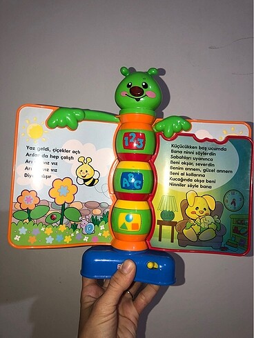  Beden Fisher Price Masal Tırtıl