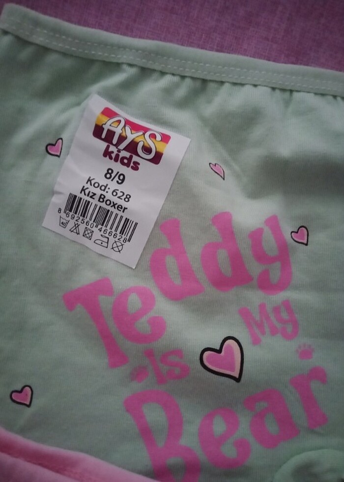 4 adet çocuk çamaşır  - Görsel 2