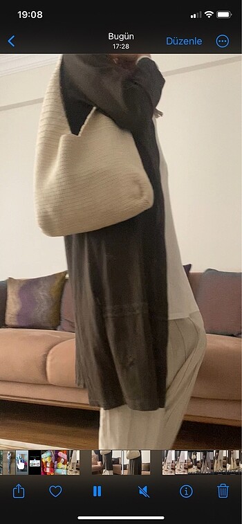 El örgüsü #pullandbear çanta