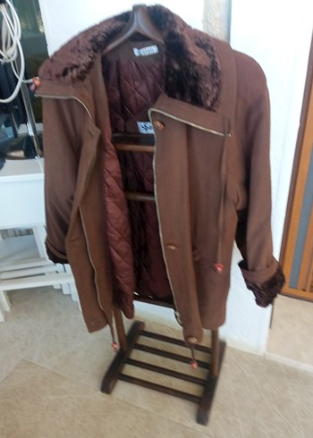 xxl Beden kahverengi Renk Kahvere Uzun Kadın Kaban