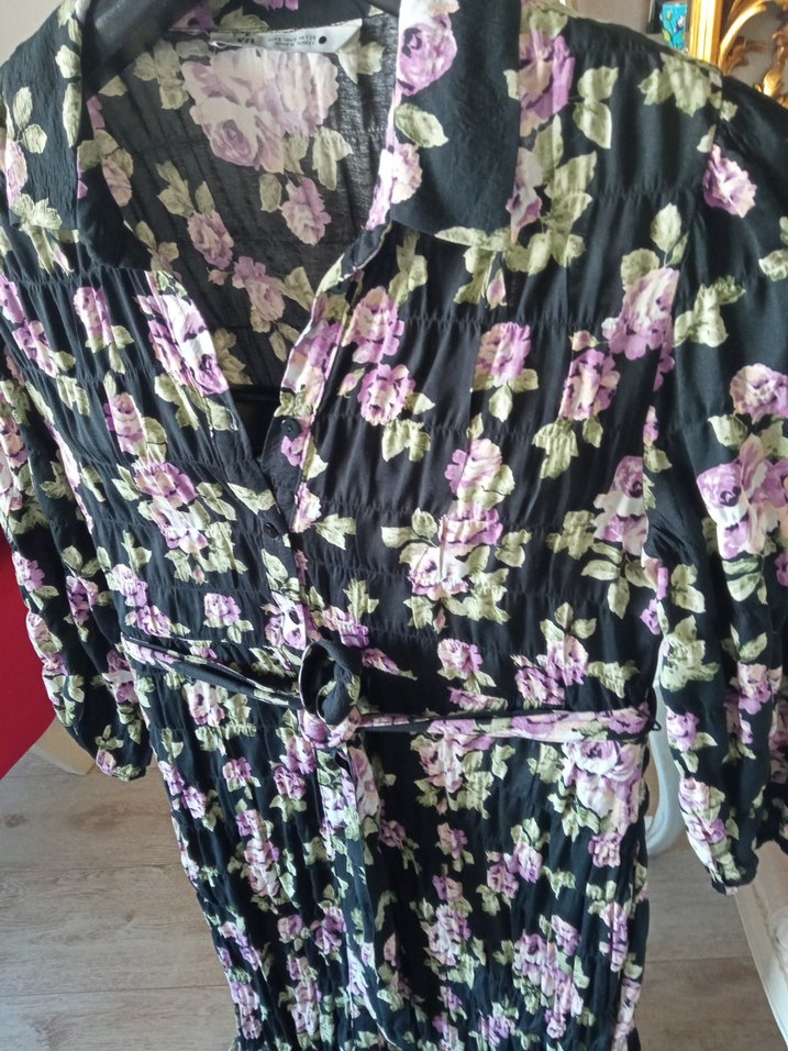 zara uzun elbise - Görsel 2