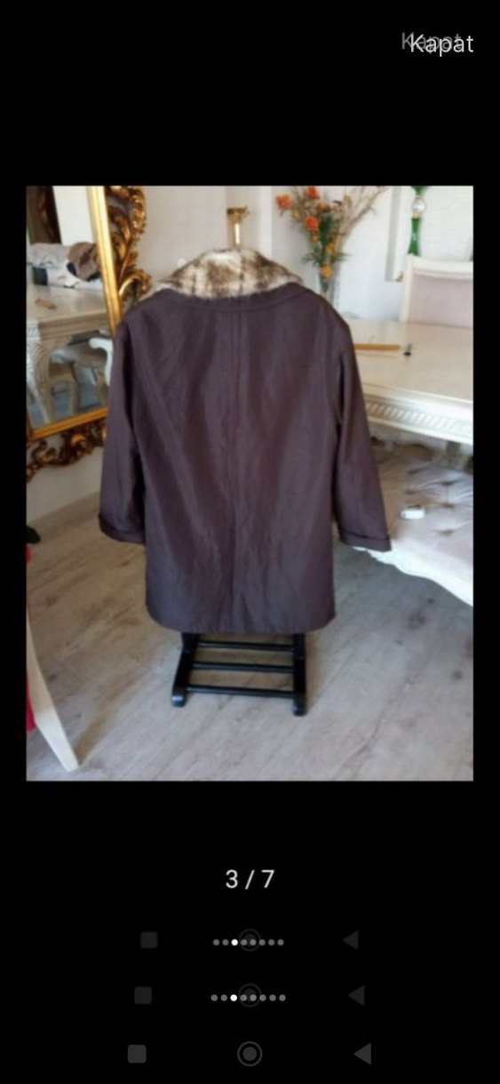 standart beden kaban pardesü - Görsel 2