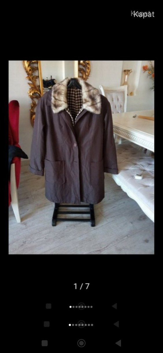 standart beden kaban pardesü - Görsel 3