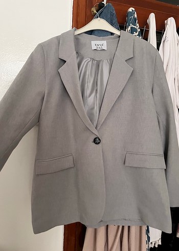 Kadın Gri Blazer Ceket