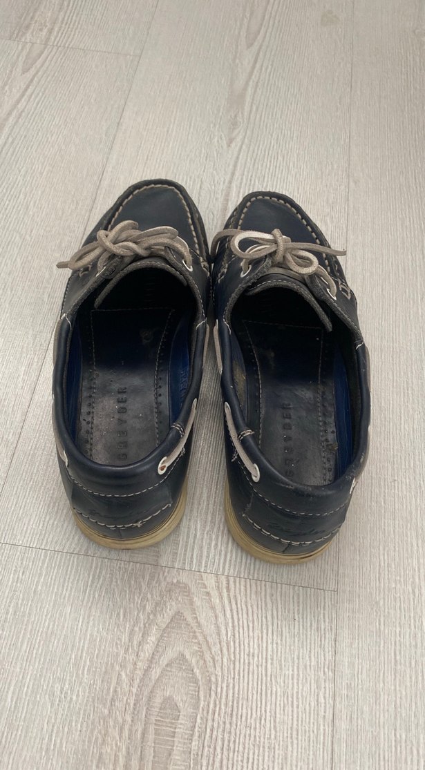 Lacivert Bağcıklı Klasik Erkek Ayakkabısı - Görsel 3