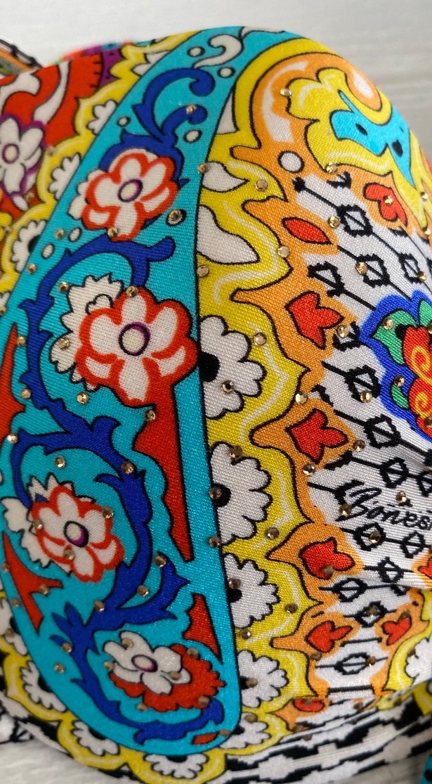 Renkli Bohem Püsküllü Bikini Üstü - Görsel 4