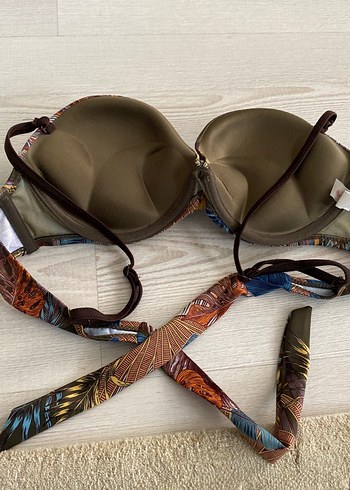 Bohem Desenli Mini Bikini Üstü - Görsel 8