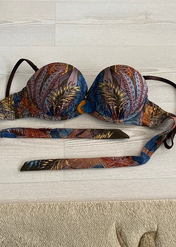 Bohem Desenli Mini Bikini Üstü - Görsel 2