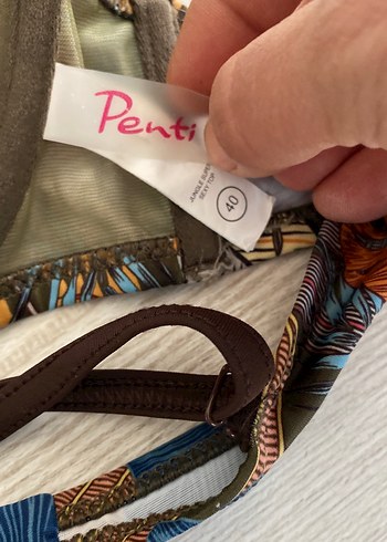 Bohem Desenli Mini Bikini Üstü - Görsel 6