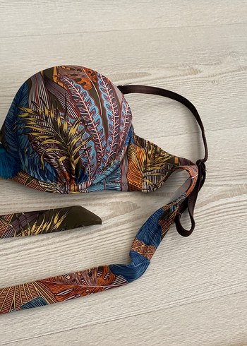 Bohem Desenli Mini Bikini Üstü - Görsel 4