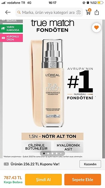 Loreal Paris Fondöten