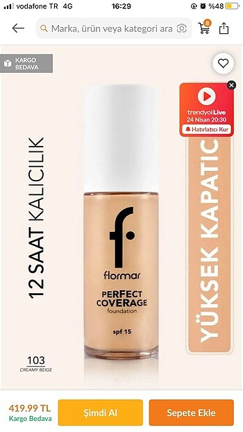 Flormar Fondöten