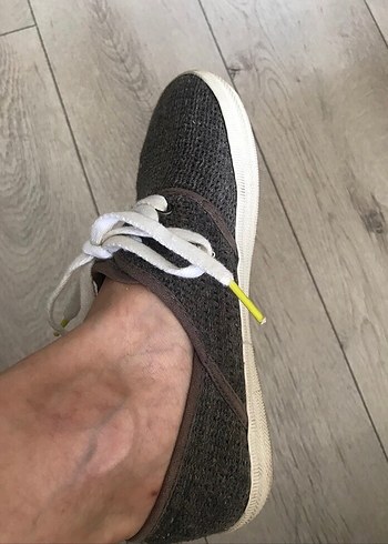 Roxy Gri Bağcıklı Kadın Roxy Sneakers