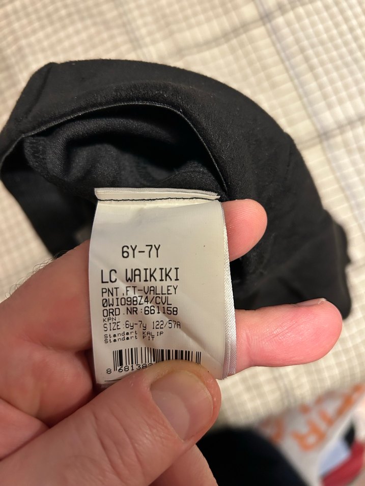 Siyah Süet Midi Kadın Pantolon - Görsel 3