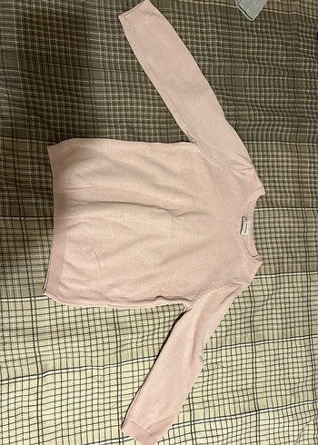 Kız Uzun Kollu Salaş Triko - Görsel 2