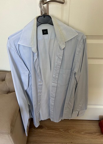 Erkek Pamuklu Uzun Kollu Gömlek - Görsel 11