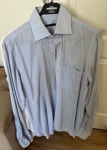 Erkek Pamuklu Uzun Kollu Gömlek - Görsel 7