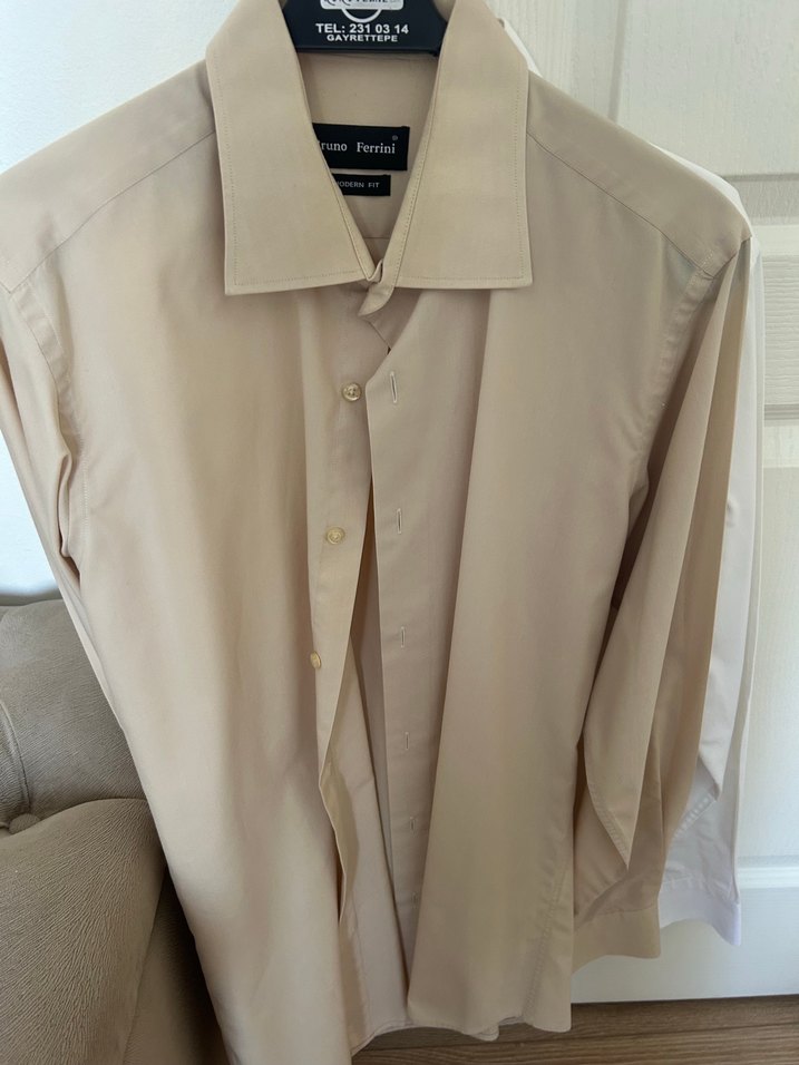 Erkek Pamuklu Uzun Kollu Gömlek - Görsel 2