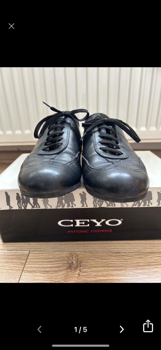 CEYO MARKA Klasik Siyah Erkek Ofis Ayakkabısı - Görsel 4