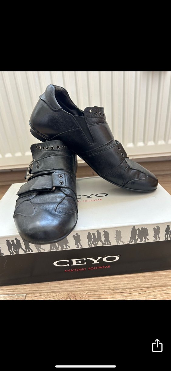 CEYO MARKA Klasik Siyah Erkek Ofis Ayakkabısı - Görsel 3