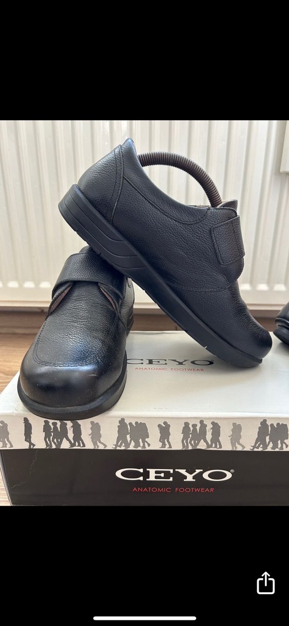 CEYO MARKA Klasik Siyah Erkek Ofis Ayakkabısı - Görsel 2