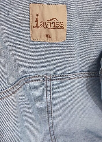 xl Beden mavi Renk Kot ceket