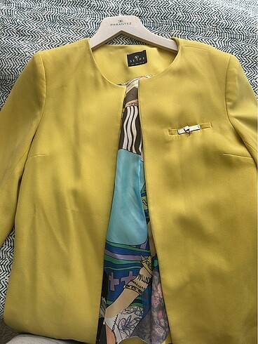 Setre Sarı blazer