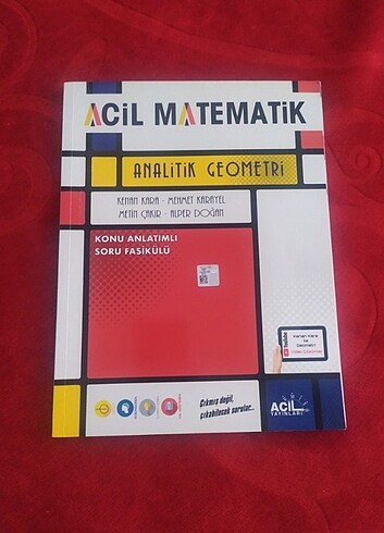 Acil matematik analitik geometri 