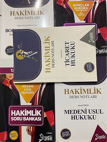 HMGS HAKİMLİK MEDENİ USUL BORÇLAR TİCARET KİTAP