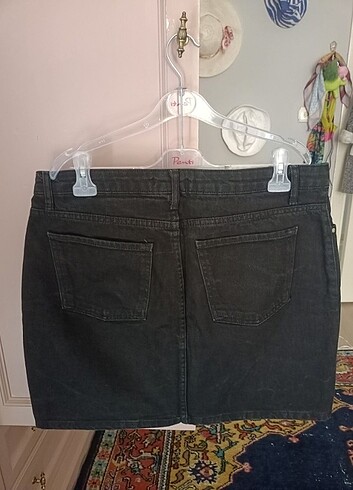 xl Beden Trendyolmilla siyah mini kot etek
