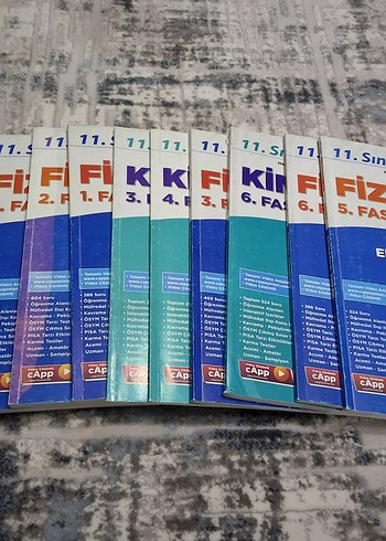 11. Sınıf Sınav Hazırlık Kitapları Seti