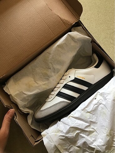 37 Beden Adidas Samba OG white black