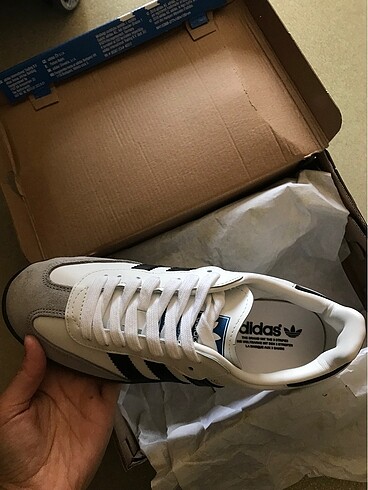 37 Beden beyaz Renk Adidas Samba OG white black