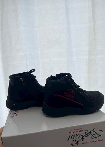 Siyah Bağcıklı Erkek Outdoor Bot - Görsel 2