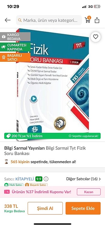 Bilgi sarmal fizik tyt