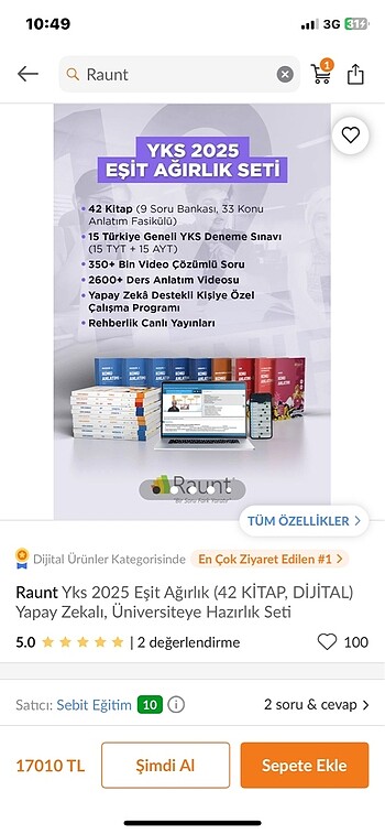 Raunt yks hazırlık