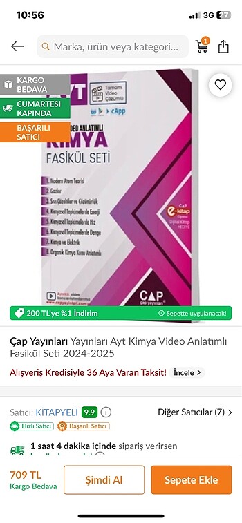 Çağ kımya fasikul