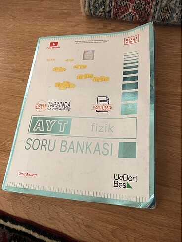  Üçdörtbeş yayınları fizik ayt