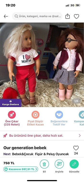 500 tl lik Our generation kıyafet