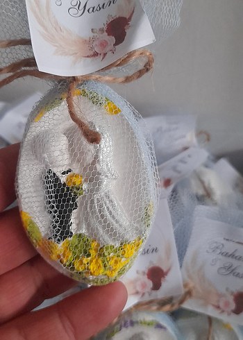 Beyaz Dekoratif Hediyelik Setler - Görsel 7