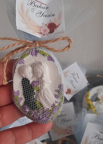 Beyaz Dekoratif Hediyelik Setler - Görsel 6